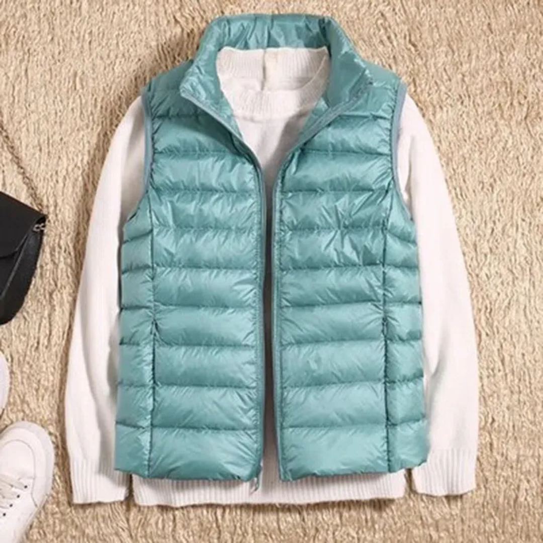 Puffer Gilet | Padded | Bodywarmer | Down Vest | Women's Gilet-Grace Aura