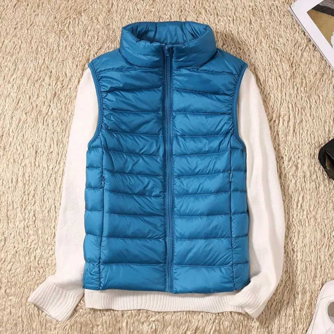 Puffer Gilet | Padded | Bodywarmer | Down Vest | Women's Gilet-Grace Aura