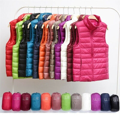 Puffer Gilet | Padded | Bodywarmer | Down Vest | Women's Gilet-Grace Aura