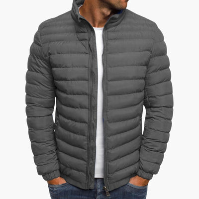 Puffer Jacket | Lightweight | Zip-Up | Down Jacket | Mens Winter Coats and Jackets-Grace Aura