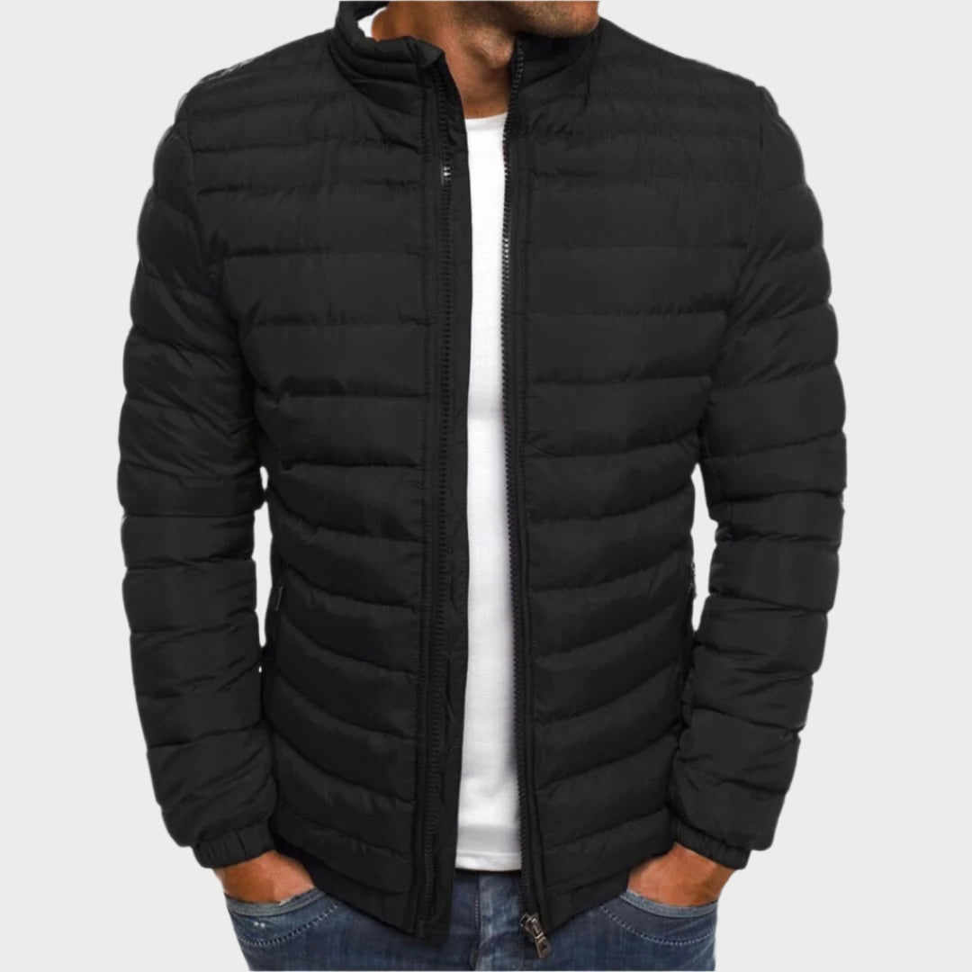 Puffer Jacket | Lightweight | Zip-Up | Down Jacket | Mens Winter Coats and Jackets-Grace Aura