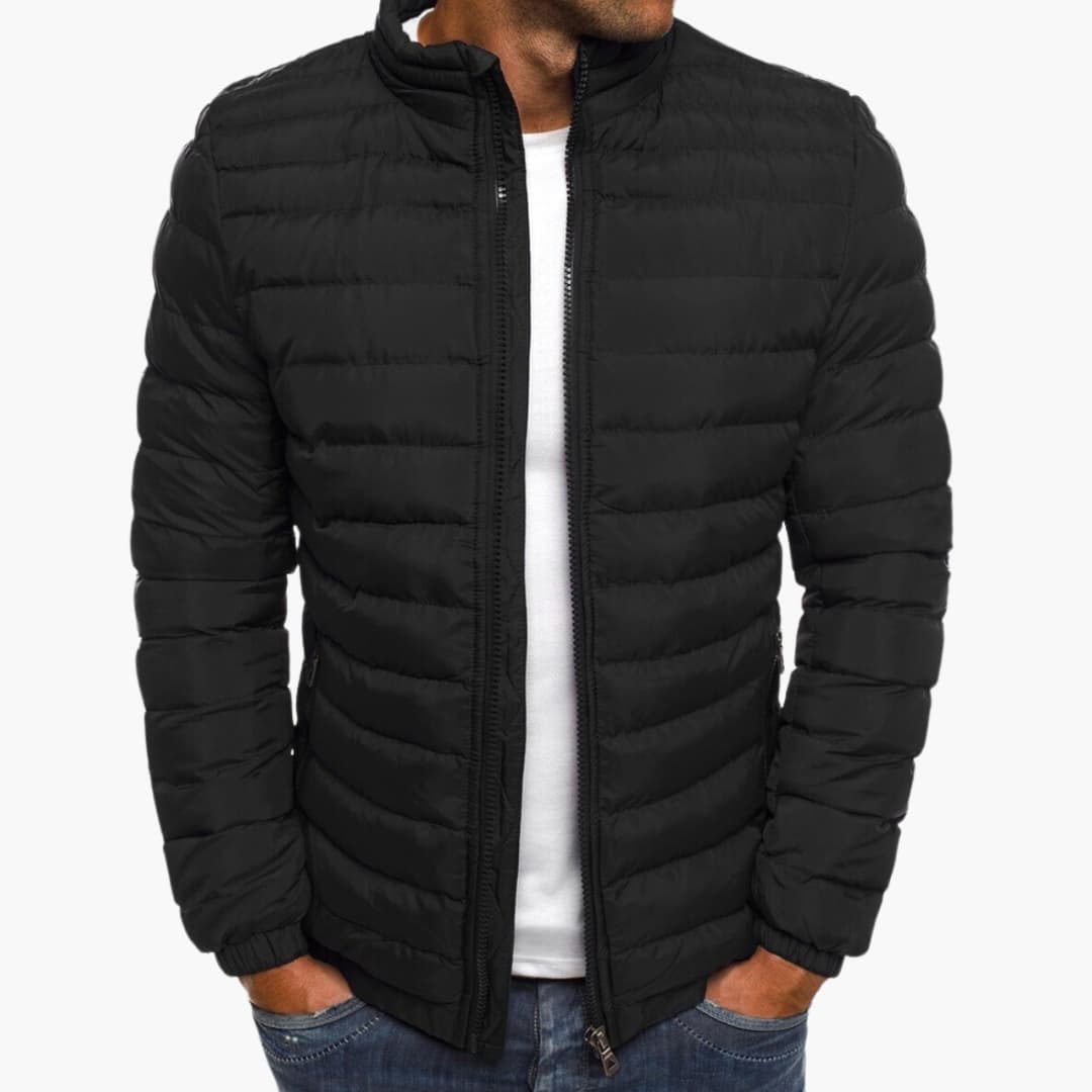 Puffer Jacket | Lightweight | Zip-Up | Down Jacket | Mens Winter Coats and Jackets-Grace Aura