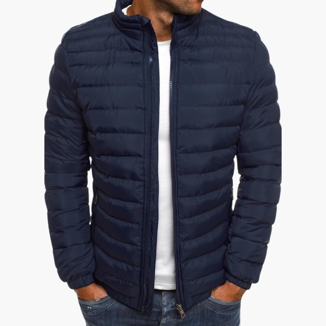 Puffer Jacket | Lightweight | Zip-Up | Down Jacket | Mens Winter Coats and Jackets-Grace Aura