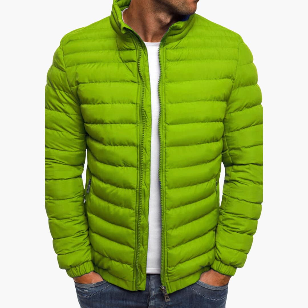Puffer Jacket | Lightweight | Zip-Up | Down Jacket | Mens Winter Coats and Jackets-Grace Aura