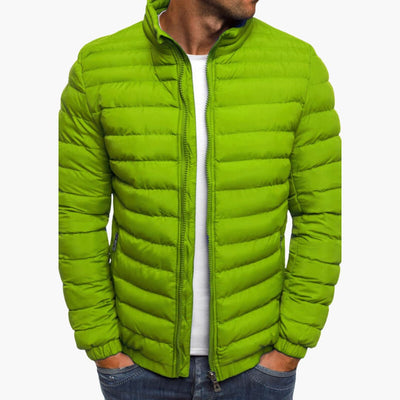 Puffer Jacket | Lightweight | Zip-Up | Down Jacket | Mens Winter Coats and Jackets-Grace Aura