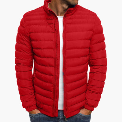 Puffer Jacket | Lightweight | Zip-Up | Down Jacket | Mens Winter Coats and Jackets-Grace Aura