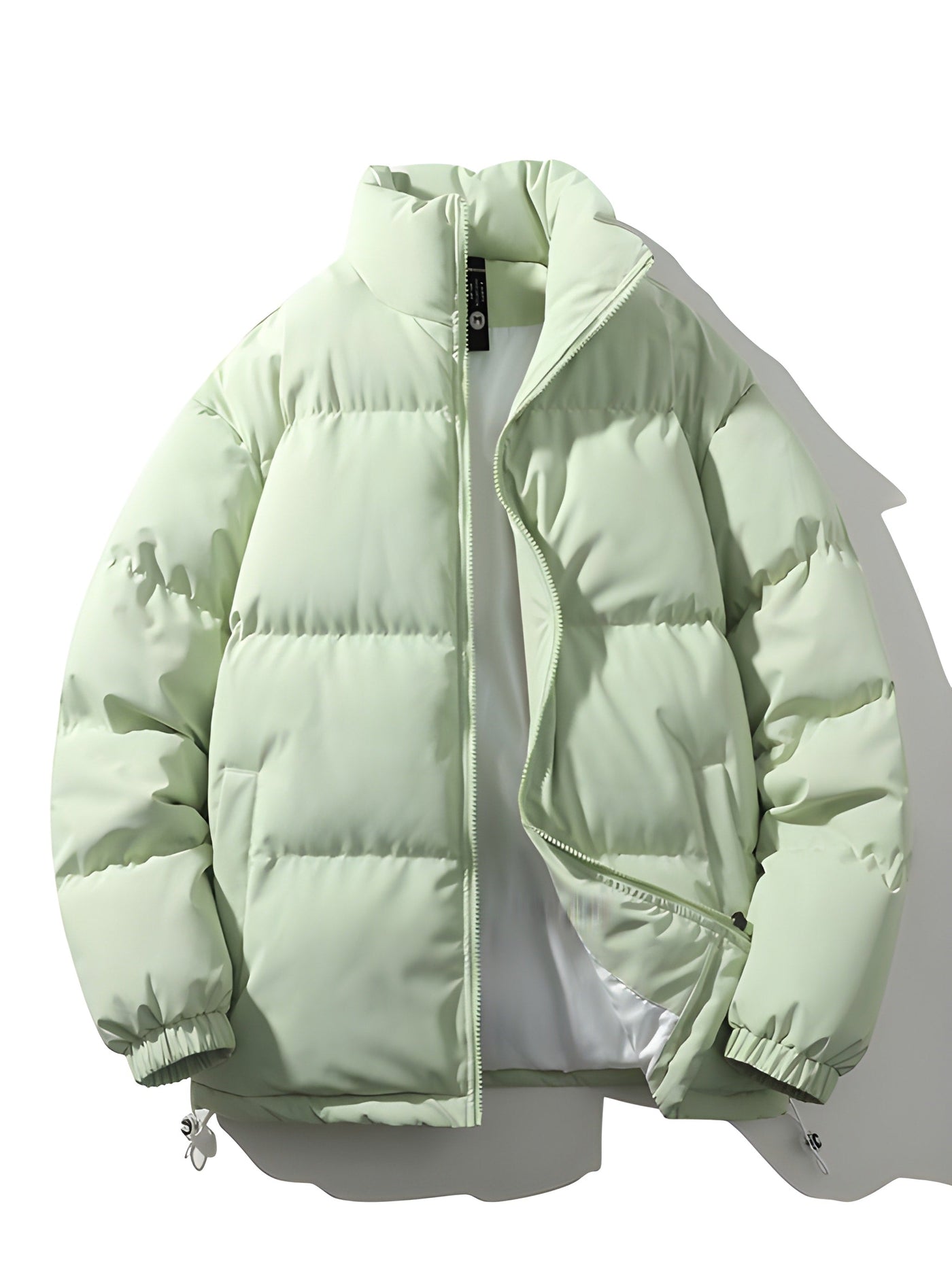 Puffer Jacket - Men's Warm Padded Oversized Jacket for Winter-Grace Aura