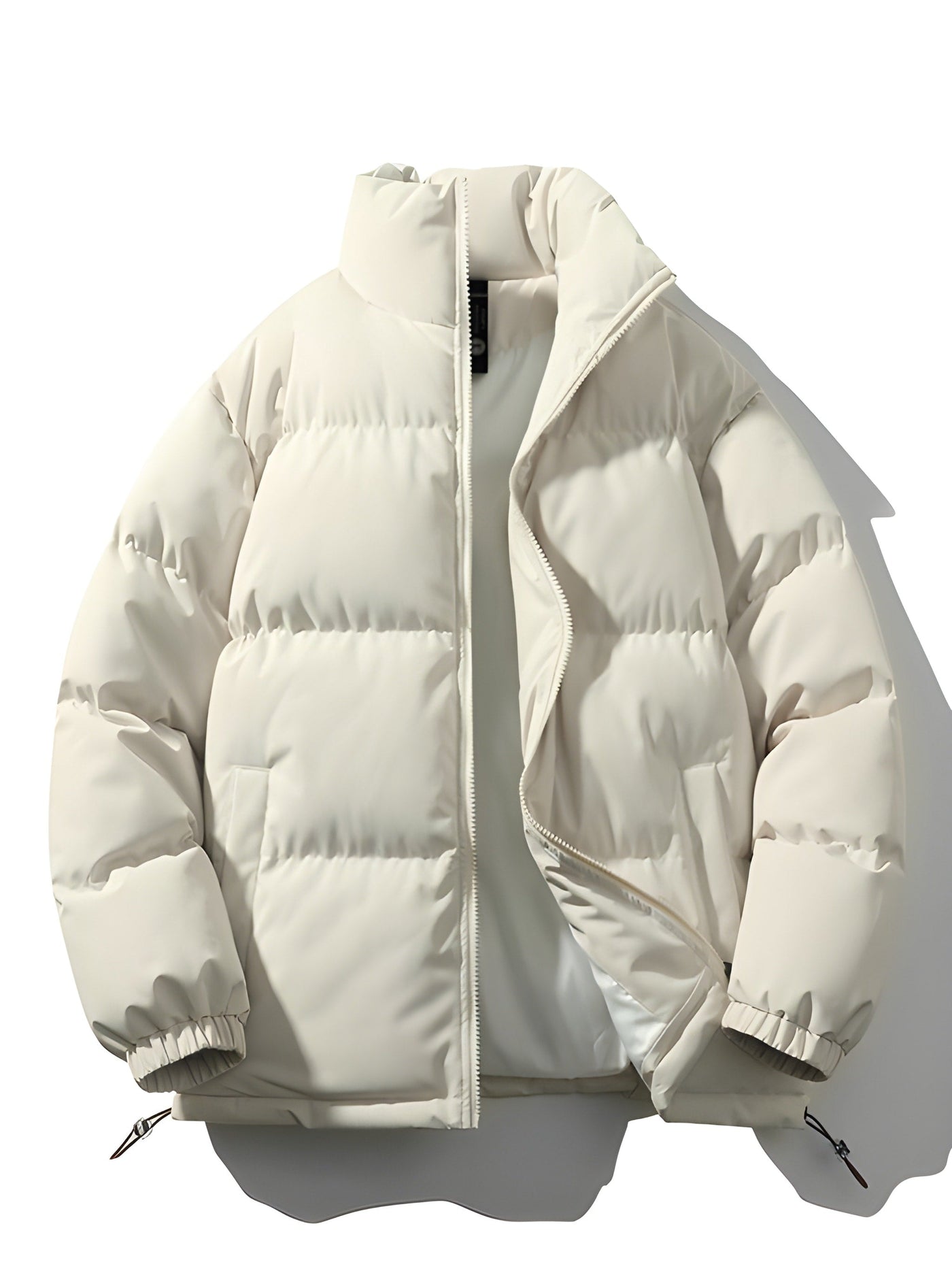 Puffer Jacket - Men's Warm Padded Oversized Jacket for Winter-Grace Aura