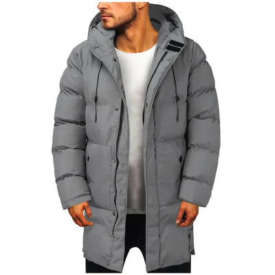 Puffer Jacket | Padded | Hooded | Down Jacket | Men's Winter Coat-Grace Aura