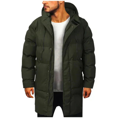 Puffer Jacket | Padded | Hooded | Down Jacket | Men's Winter Coat-Grace Aura