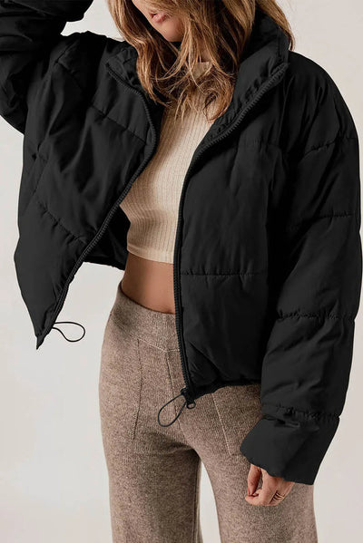 Puffer Jacket - Short - Padded - Down Jacket - Women's Winter Jacket -Grace Aura