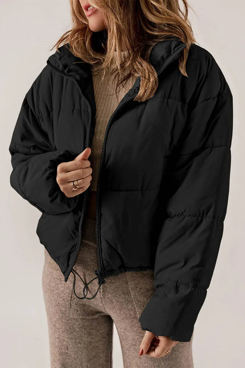 Puffer Jacket - Short - Padded - Down Jacket - Women's Winter Jacket -Grace Aura