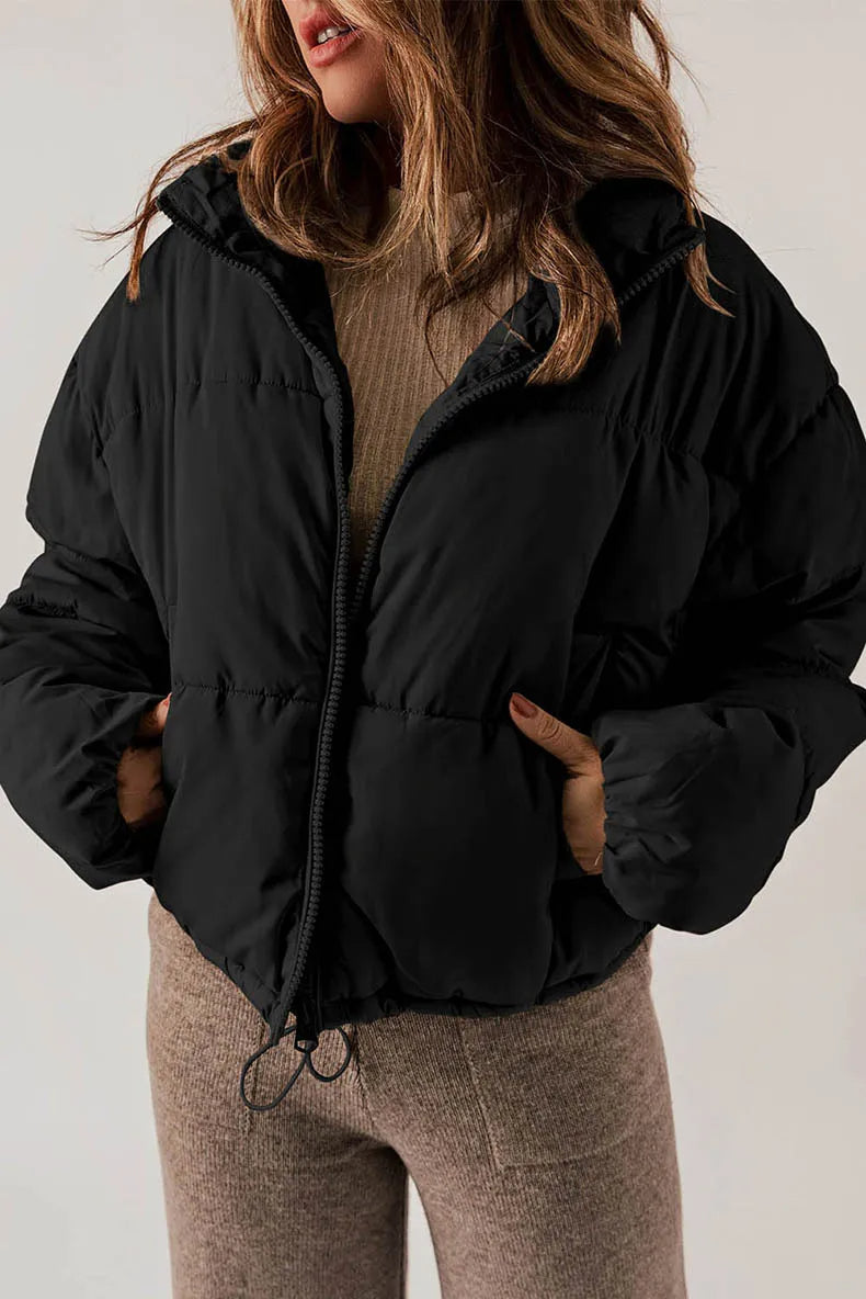 Puffer Jacket - Short - Padded - Down Jacket - Women's Winter Jacket -Grace Aura