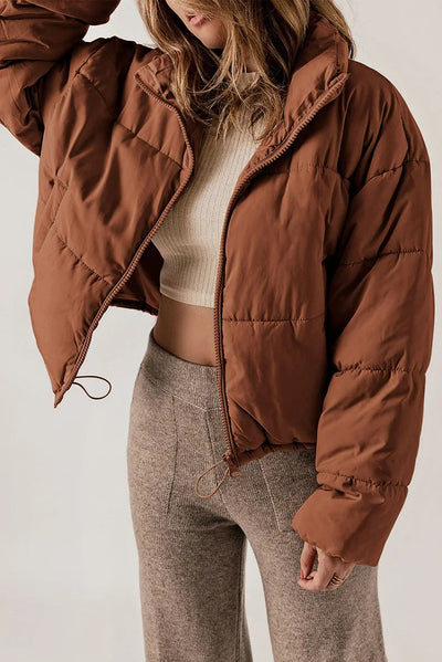 Puffer Jacket - Short - Padded - Down Jacket - Women's Winter Jacket -Grace Aura