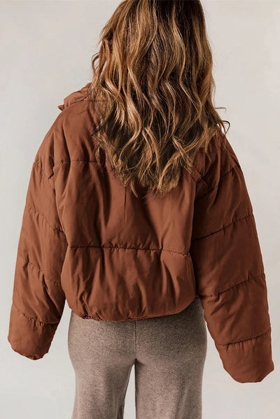 Puffer Jacket - Short - Padded - Down Jacket - Women's Winter Jacket -Grace Aura