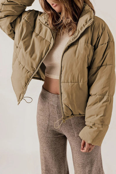 Puffer Jacket - Short - Padded - Down Jacket - Women's Winter Jacket -Grace Aura