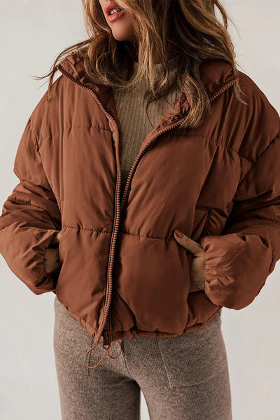 Puffer Jacket - Short - Padded - Down Jacket - Women's Winter Jacket -Grace Aura