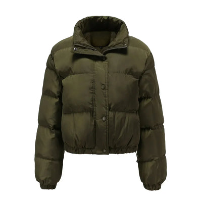Puffer Jacket | Short | Warm | Padded Jacket | Women's Winter Jacket -Grace Aura