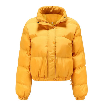 Puffer Jacket | Short | Warm | Padded Jacket | Women's Winter Jacket -Grace Aura