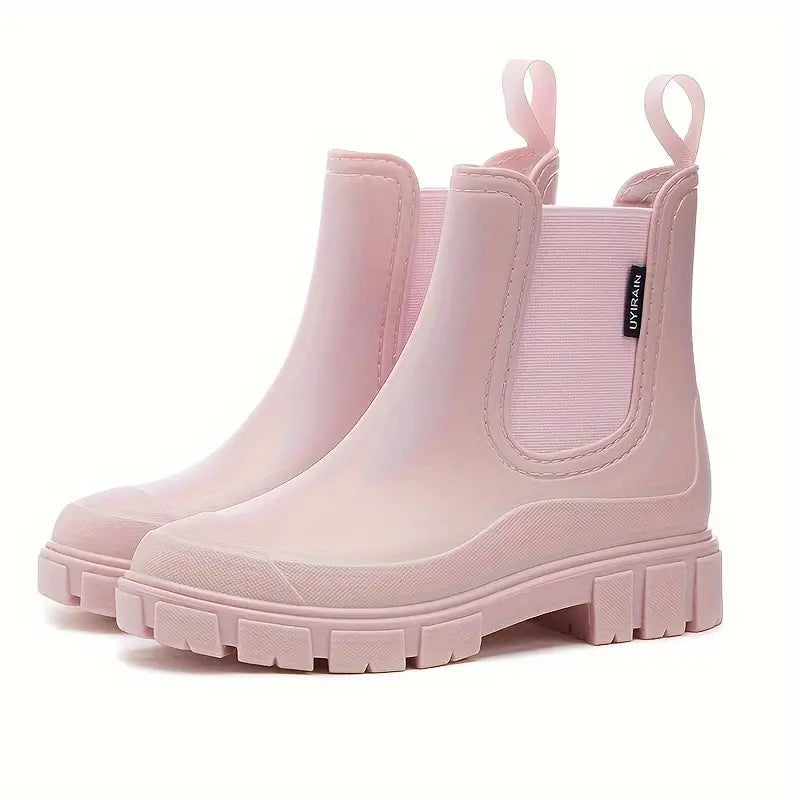 Rain Boots | Waterproof | Ankle | Rainproof Boots | Women's Boots-Grace Aura