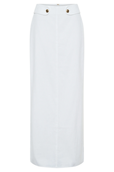 Relaxed Fit Maxi Skirt - Breathable Summer Fashion-Grace Aura