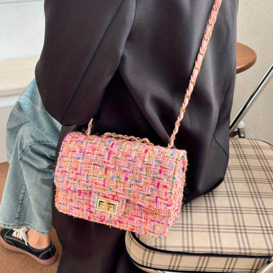 Shoulder Bag | Chain Strap | Adjustable Strap | Small Bag | Women's Bags-Grace Aura