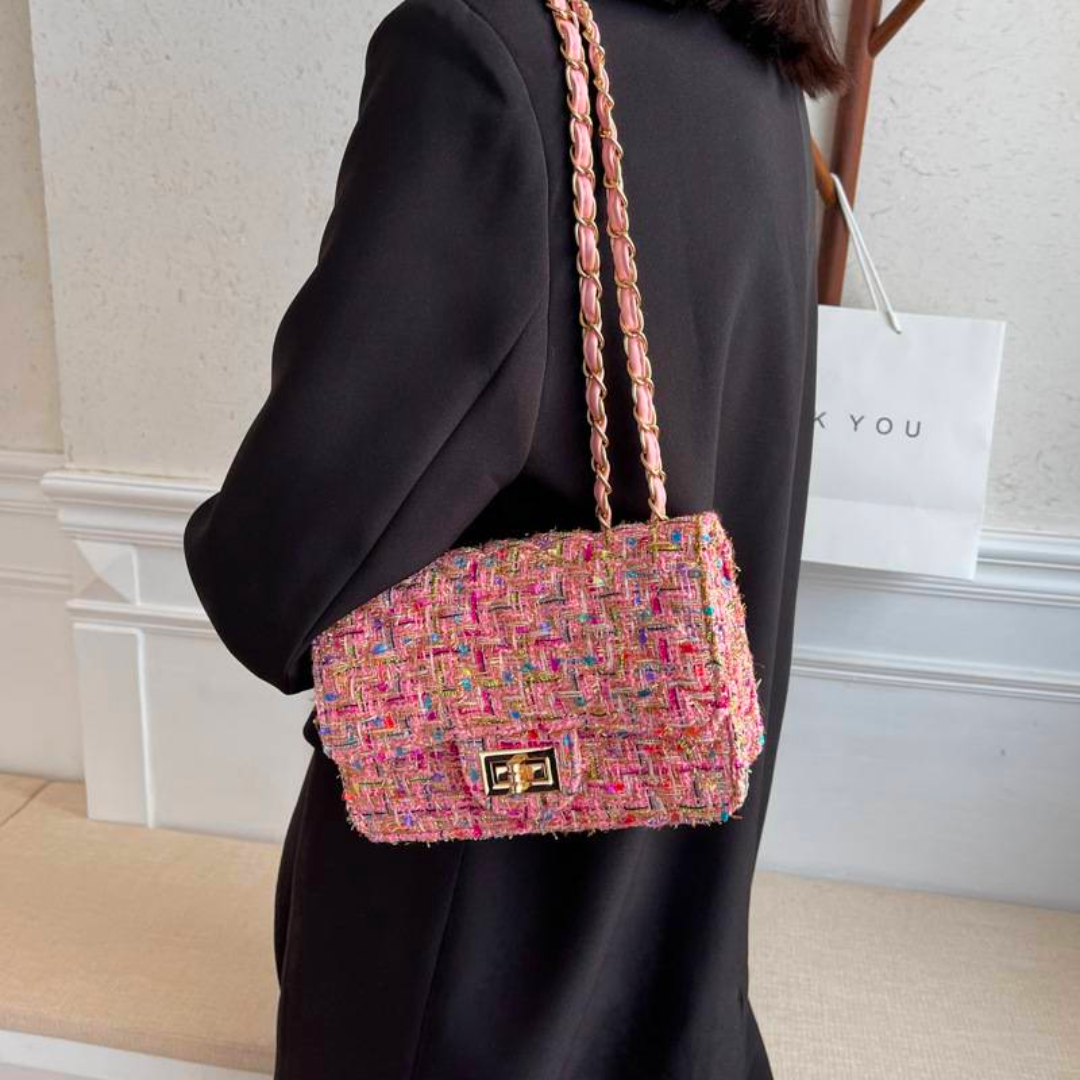 Shoulder Bag | Chain Strap | Adjustable Strap | Small Bag | Women's Bags-Grace Aura