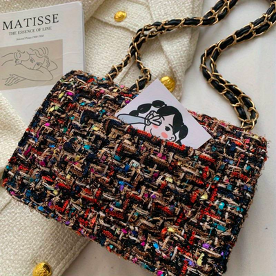 Shoulder Bag | Chain Strap | Adjustable Strap | Small Bag | Women's Bags-Grace Aura