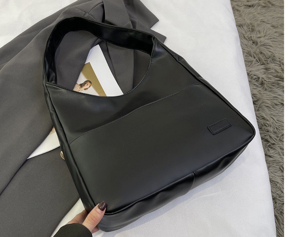 Shoulder Bag - Women's Everyday Leatherette Hobo Bag-Grace Aura