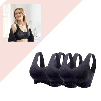 Silk Sensation Comfy Bra (3-pack)-Grace Aura
