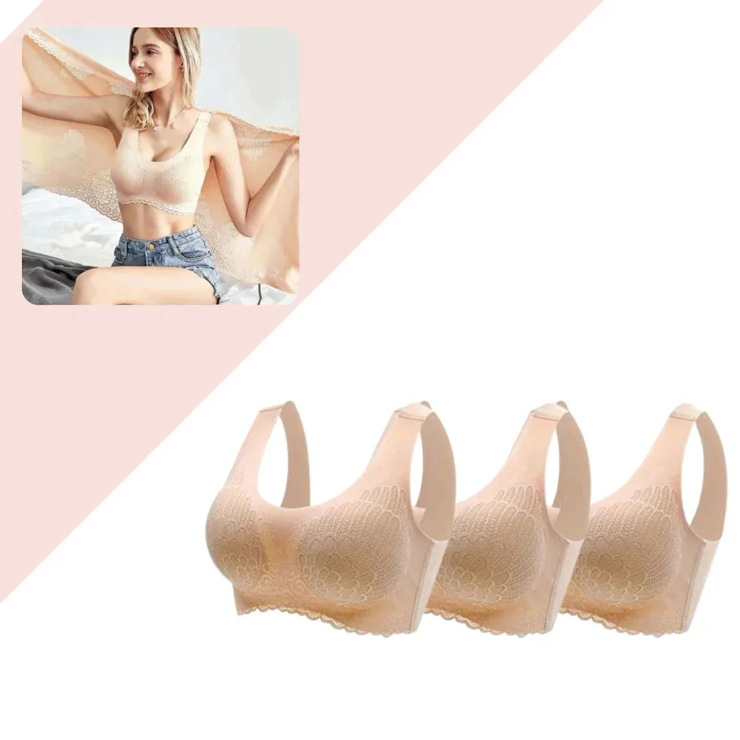 Silk Sensation Comfy Bra (3-pack)-Grace Aura
