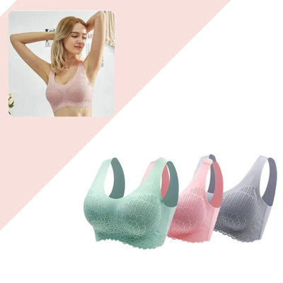 Silk Sensation Comfy Bra (3-pack)-Grace Aura