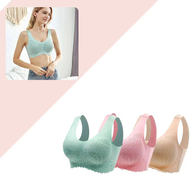 Silk Sensation Comfy Bra (3-pack)-Grace Aura