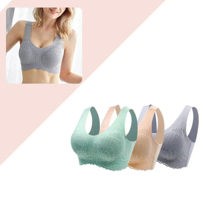 Silk Sensation Comfy Bra (3-pack)-Grace Aura