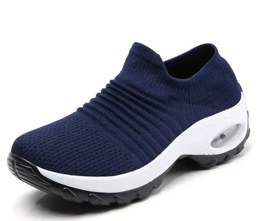 Slip-On Sneakers | Orthopedic | Arch Support | Walking Shoes | Mesh Sneakers-Grace Aura