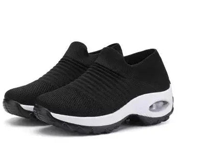 Slip-On Sneakers | Orthopedic | Arch Support | Walking Shoes | Mesh Sneakers-Grace Aura