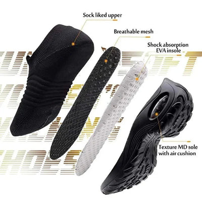 Slip-On Sneakers | Orthopedic | Arch Support | Walking Shoes | Mesh Sneakers-Grace Aura