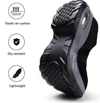 Slip-On Sneakers | Orthopedic | Arch Support | Walking Shoes | Mesh Sneakers-Grace Aura
