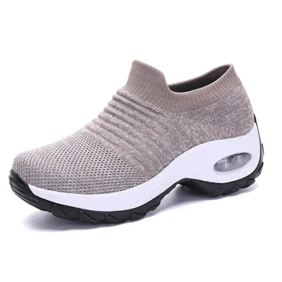 Slip-On Sneakers | Orthopedic | Arch Support | Walking Shoes | Mesh Sneakers-Grace Aura
