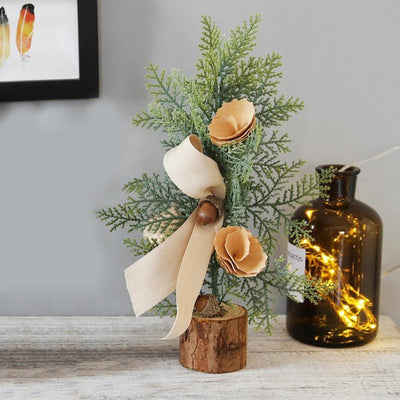 Small Christmas Tree - Artificial Pine Christmas Tree Table Decoration-Grace Aura