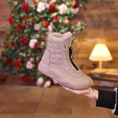 Snow Boots - Fur Lined - Waterproof - Winter Boots - Women's Boots-Grace Aura