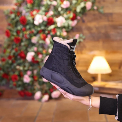Snow Boots - Fur Lined - Waterproof - Winter Boots - Women's Boots-Grace Aura