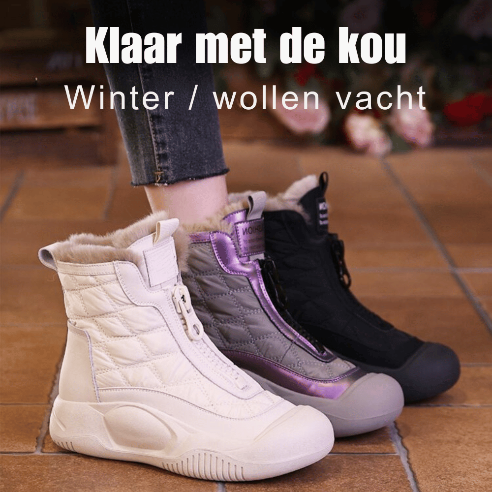 Snow Boots - Fur Lined - Waterproof - Winter Boots - Women's Boots-Grace Aura