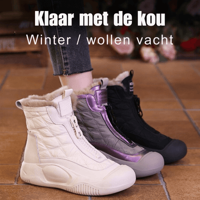 Snow Boots - Fur Lined - Waterproof - Winter Boots - Women's Boots-Grace Aura