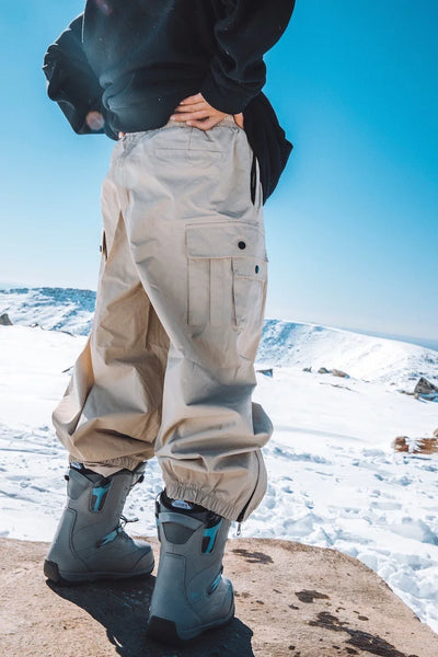Snow Pants | Baggy | Loose Fit | Cargo Pants | Ladies Ski Trousers-Grace Aura