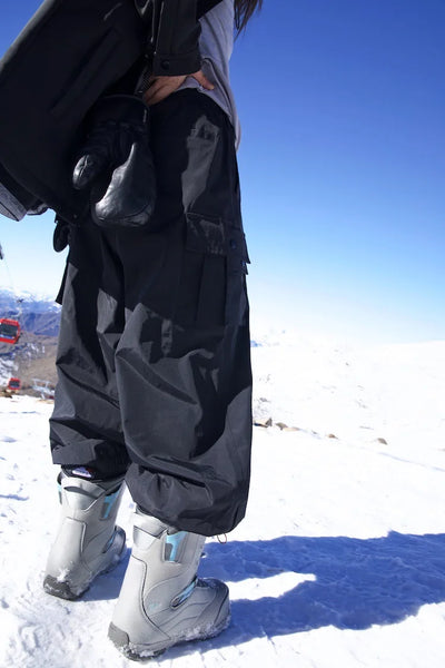 Snow Pants | Baggy | Loose Fit | Cargo Pants | Ladies Ski Trousers-Grace Aura