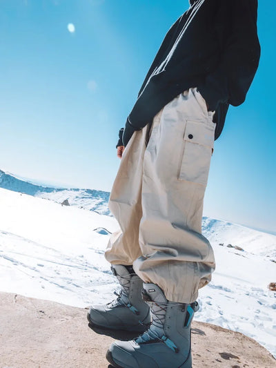 Snow Pants | Baggy | Loose Fit | Cargo Pants | Ladies Ski Trousers-Grace Aura