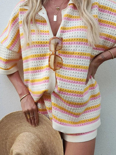 Sophia - Comfy Co-ord Set for Women's Summer Clothing-Grace Aura