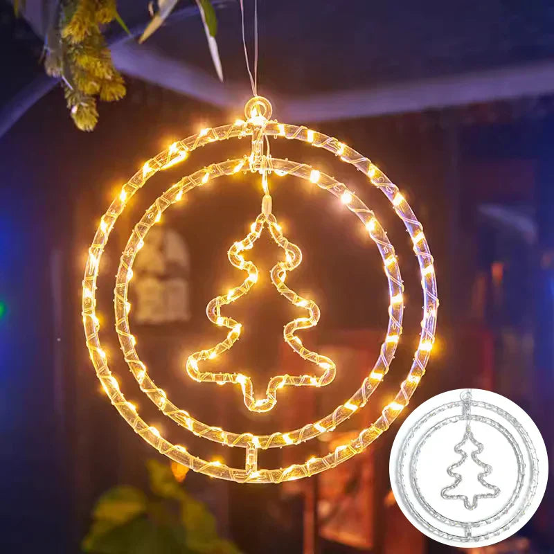 Star Window Light | LED | Hanging | Xmas Star Light | Christmas Lights-Grace Aura