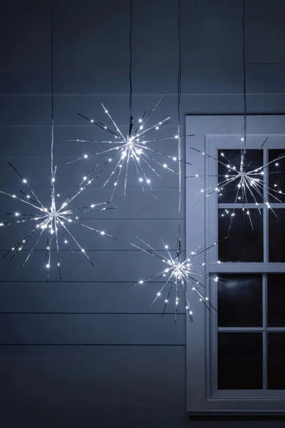 Starburst Lights | LED | Sparkler | Outdoor Hanging Xmas Lights | Christmas Lights-Grace Aura